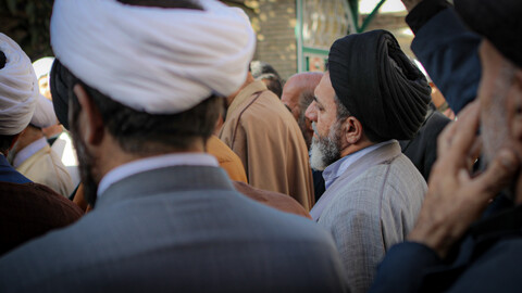 تصاویر/عرض تسلیت به حجت الاسلام فاضلیان