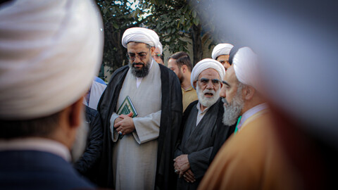 تصاویر/عرض تسلیت به حجت الاسلام فاضلیان