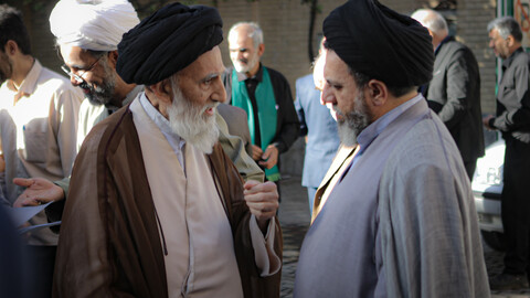 تصاویر/عرض تسلیت به حجت الاسلام فاضلیان