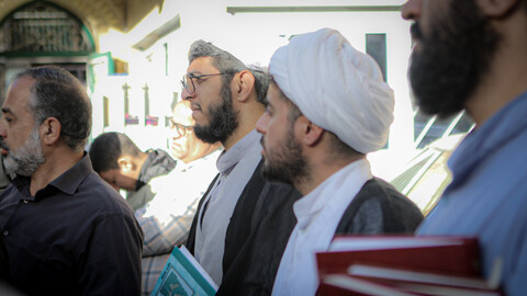 تصاویر/عرض تسلیت به حجت الاسلام فاضلیان