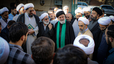 تصاویر/عرض تسلیت به حجت الاسلام فاضلیان