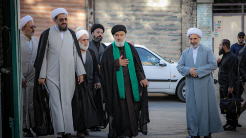 تصاویر/عرض تسلیت به حجت الاسلام فاضلیان