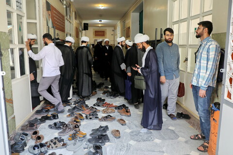 تصاویر/ درس خارج آیت الله مروی