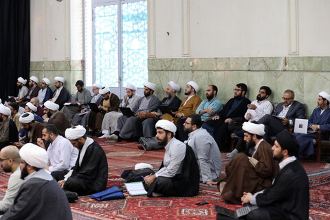 تصاویر/ درس خارج آیت الله مروی