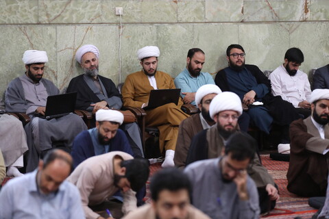 تصاویر/ درس خارج آیت الله مروی