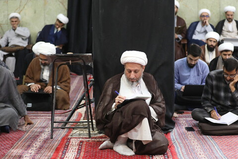 تصاویر/ درس خارج آیت الله مروی