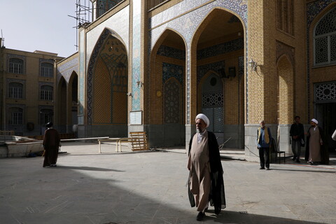 تصاویر/ درس خارج آیت الله مروی