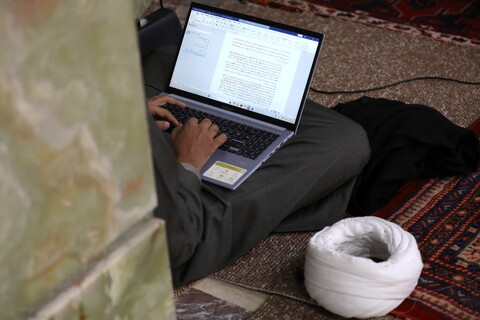 تصاویر/ درس خارج آیت الله مروی