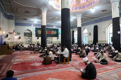 تصاویر/ درس خارج آیت الله مروی