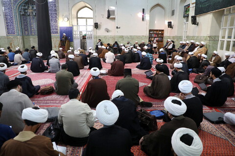 تصاویر/ درس خارج آیت الله مروی