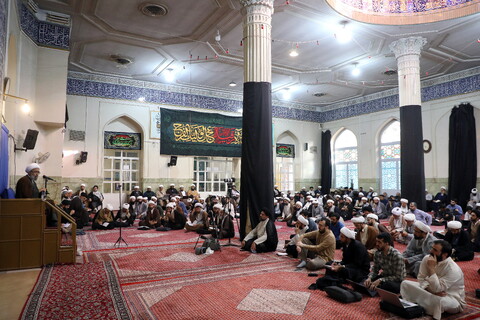 تصاویر/ درس خارج آیت الله مروی