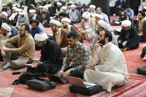 تصاویر/ درس خارج آیت الله مروی