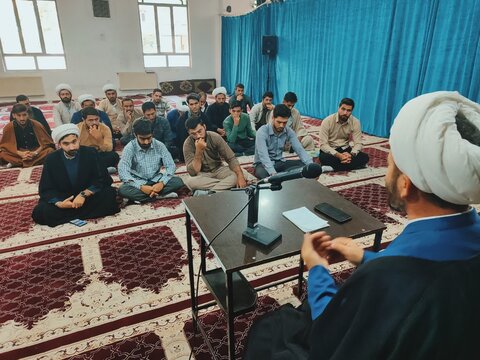 تصاویر/ جلسه اخلاق طلاب میاندوآب