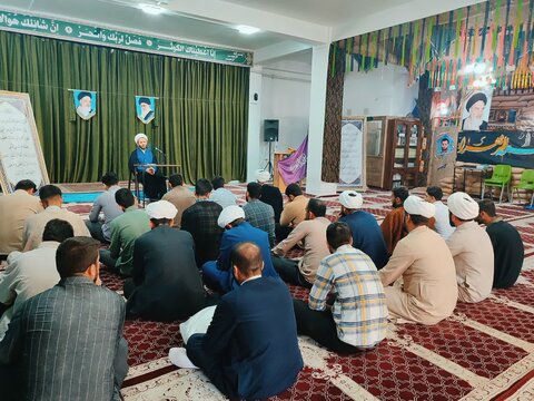 تصاویر/ جلسه اخلاق طلاب میاندوآب