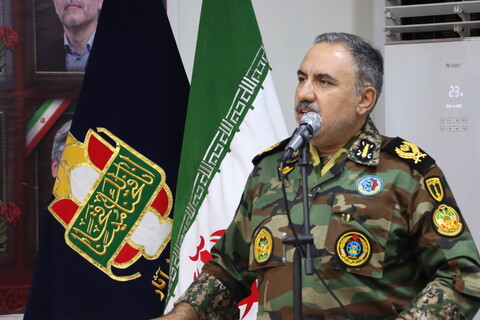 دیدار فرماندهان نیروهای مسلح با نماینده ولی فقیه در استان خوزستان