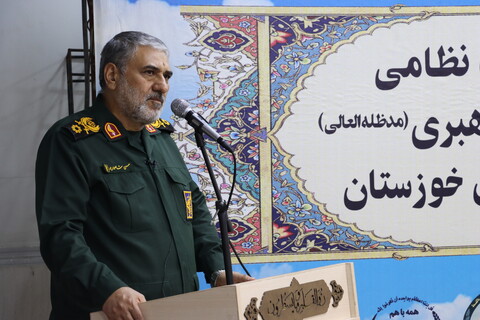 دیدار فرماندهان نیروهای مسلح با نماینده ولی فقیه در استان خوزستان