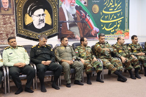 دیدار فرماندهان نیروهای مسلح با نماینده ولی فقیه در استان خوزستان