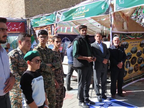 تصاویر/ مراسم افتتاح نمایشگاه‌ پایگاه‌های مقاومت اسوه سپاه چایپاره