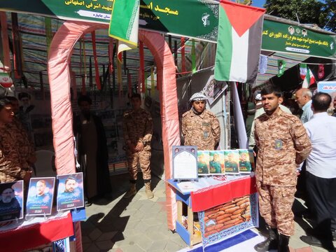 تصاویر/ مراسم افتتاح نمایشگاه‌ پایگاه‌های مقاومت اسوه سپاه چایپاره