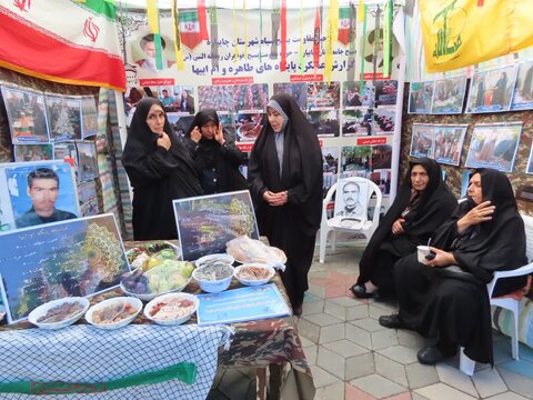 تصاویر/ مراسم افتتاح نمایشگاه‌ پایگاه‌های مقاومت اسوه سپاه چایپاره