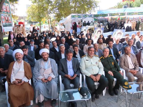 تصاویر/ مراسم افتتاح نمایشگاه‌ پایگاه‌های مقاومت اسوه سپاه چایپاره