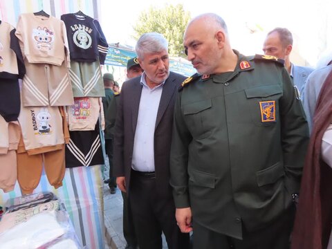 تصاویر/ مراسم افتتاح نمایشگاه‌ پایگاه‌های مقاومت اسوه سپاه چایپاره