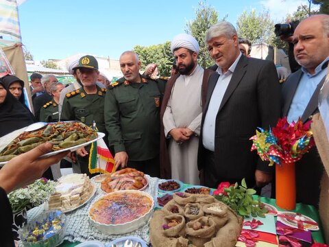 تصاویر/ مراسم افتتاح نمایشگاه‌ پایگاه‌های مقاومت اسوه سپاه چایپاره