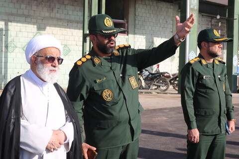 تصاویر/ بازدید دبیر شورای عالی حوزه های علمیه از محل برگزاری دومین کنگره ملی 3 هزار شهید استان سمنان