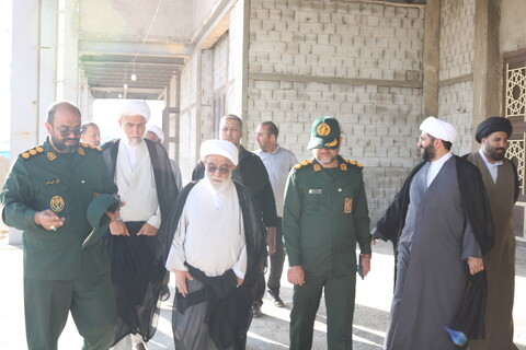 تصاویر/ بازدید دبیر شورای عالی حوزه های علمیه از محل برگزاری دومین کنگره ملی 3 هزار شهید استان سمنان