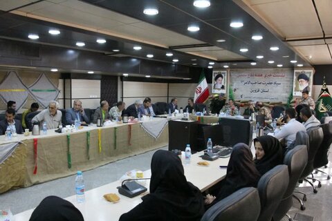 تصاویر / نشست اصحاب رسانه استان قزوین با سردار رفیعی آتانی (فرمانده سپاه استان قزوین )