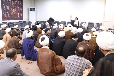 دیدار مسئولان عقیدتی سیاسی نیروی انتظامی و مرزبانی با نماینده ولی فقیه در خوزستان