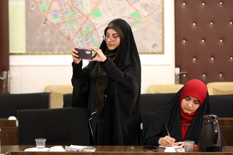 تصاویر/ نشست خبری ناحیه مقاومت بسیج امام حسن مجتبی(ع) پردیسان