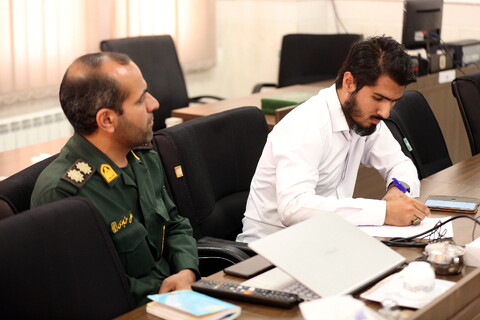 تصاویر/ نشست خبری ناحیه مقاومت بسیج امام حسن مجتبی(ع) پردیسان