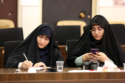 تصاویر/ نشست خبری ناحیه مقاومت بسیج امام حسن مجتبی(ع) پردیسان