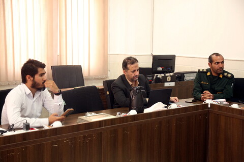 تصاویر/ نشست خبری ناحیه مقاومت بسیج امام حسن مجتبی(ع) پردیسان