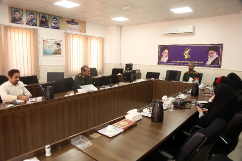 تصاویر/ نشست خبری ناحیه مقاومت بسیج امام حسن مجتبی(ع) پردیسان