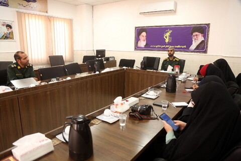 تصاویر/ نشست خبری ناحیه مقاومت بسیج امام حسن مجتبی(ع) پردیسان