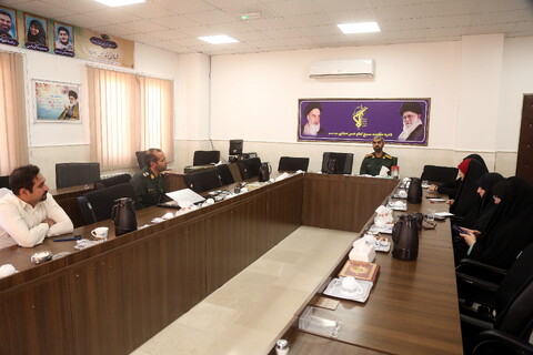 تصاویر/ نشست خبری ناحیه مقاومت بسیج امام حسن مجتبی(ع) پردیسان