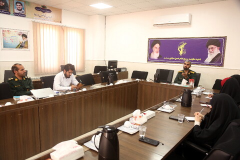 تصاویر/ نشست خبری ناحیه مقاومت بسیج امام حسن مجتبی(ع) پردیسان