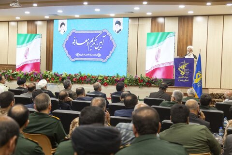 تصاویر/  آیین تکریم و معارفه فرمانده سپاه الغدیر