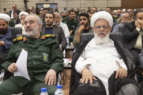 تصاویر/  آیین تکریم و معارفه فرمانده سپاه الغدیر