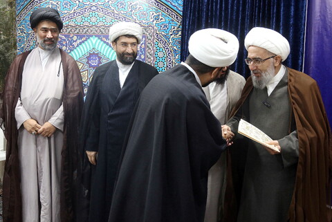 تصاویر/ مراسم آغاز سال تحصیلی مجتع عالی حوزوی تربیت مدیر و مدرس