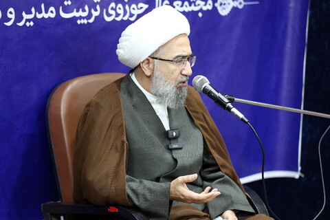 تصاویر/ مراسم آغاز سال تحصیلی مجتع عالی حوزوی تربیت مدیر و مدرس