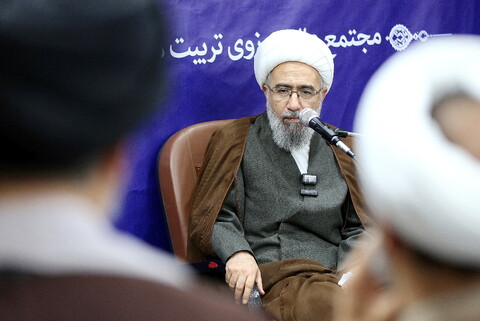 تصاویر/ مراسم آغاز سال تحصیلی مجتع عالی حوزوی تربیت مدیر و مدرس