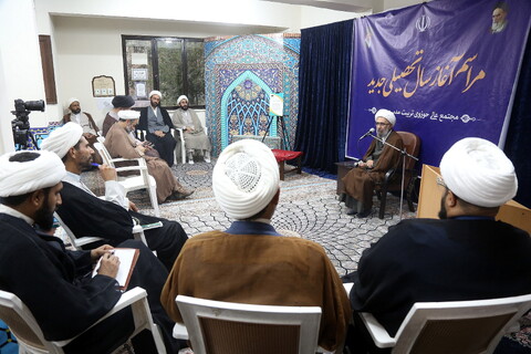 تصاویر/ مراسم آغاز سال تحصیلی مجتع عالی حوزوی تربیت مدیر و مدرس