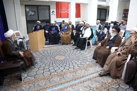 تصاویر/ مراسم آغاز سال تحصیلی مجتع عالی حوزوی تربیت مدیر و مدرس