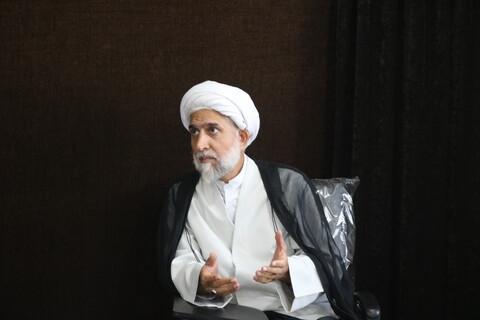 تصاویر/ نشست دبیر شورای عالی حوزه های علمیه با اساتید و کادر مدارس علمیه سمنان، مهدی‌شهر و گرمسار