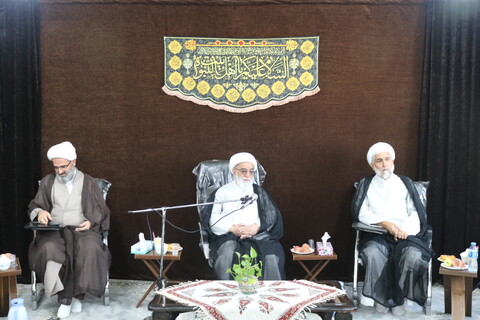 تصاویر/ نشست دبیر شورای عالی حوزه های علمیه با اساتید و کادر مدارس علمیه سمنان، مهدی‌شهر و گرمسار