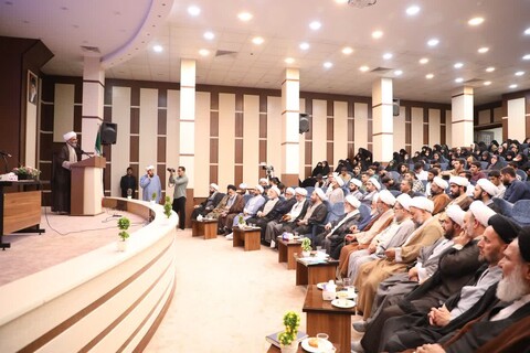 تصاویر/ آیین افتتاحیه سال تحصیلی حوزه علمیه برادران و خواهران استان سمنان با حضور دبیر شورای عالی حوزه های علمیه