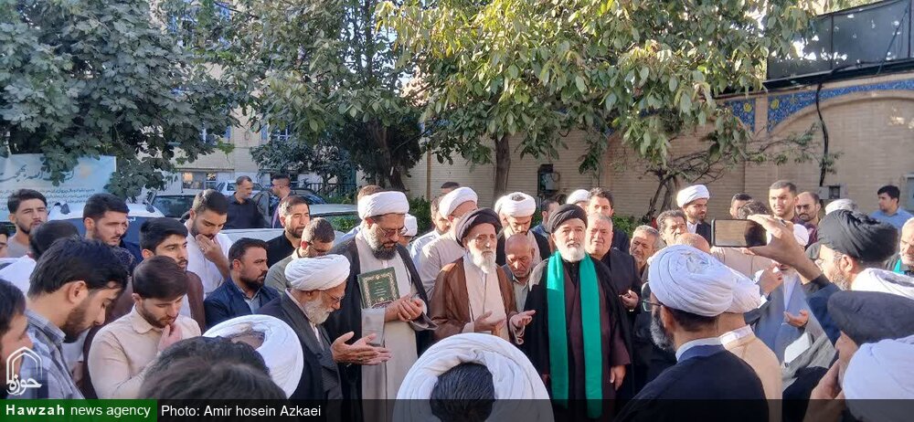 تصاویر / / مراسم ترحیم مرحوم سید سجاد فاضلیان در مسجد مهدیه همدان